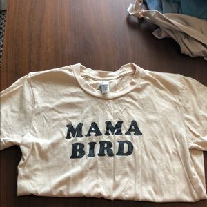 The Bee and The Fox Mama Bird shirt